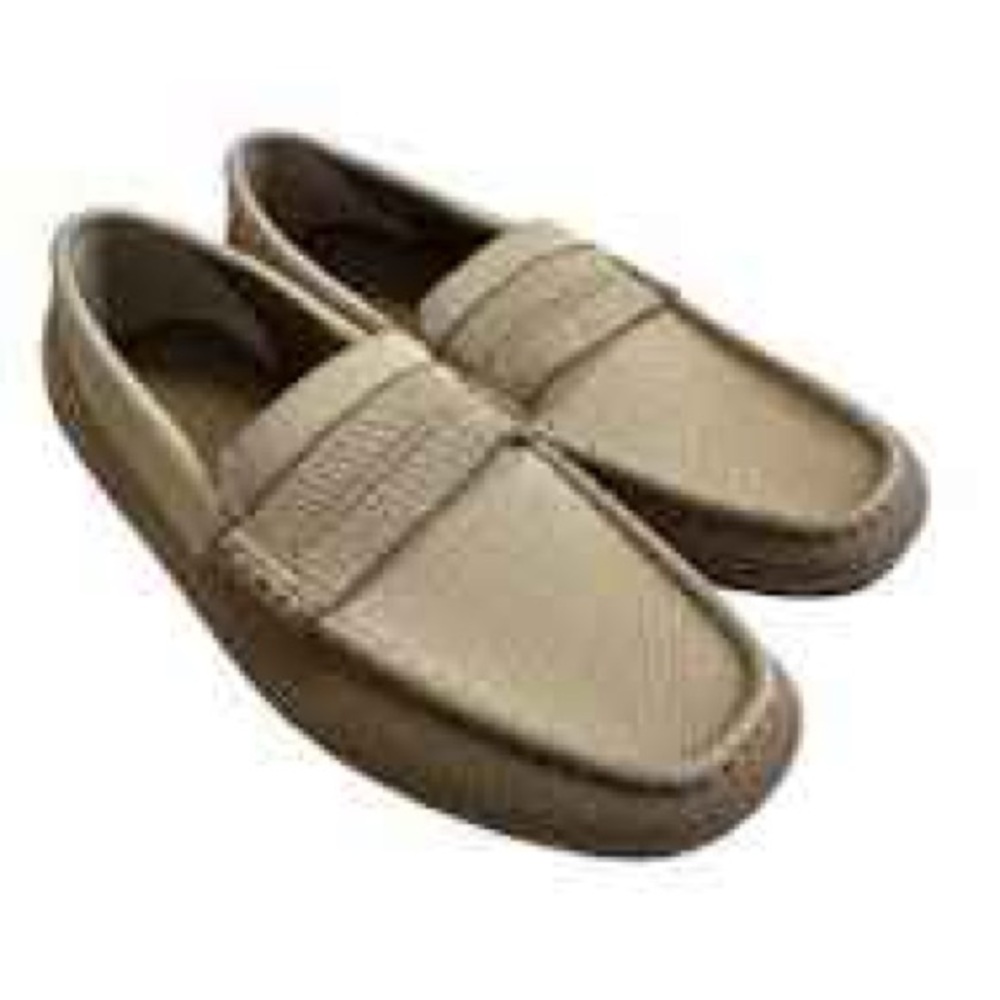 Men’s Rothy's 2 tone , Tan Slip-On Loafers ,Driving shoes great condition